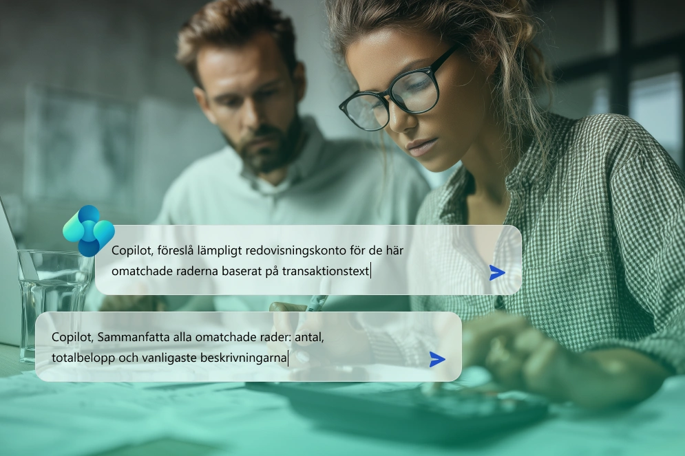Copilot för ekonomi och Business Central