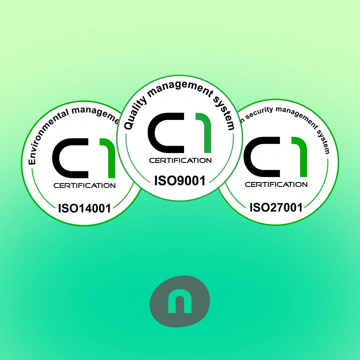 NAB Solutions ISO Certifierade