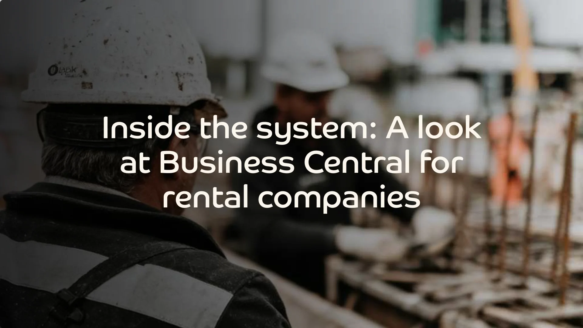 Inside the system: A look at Business Central