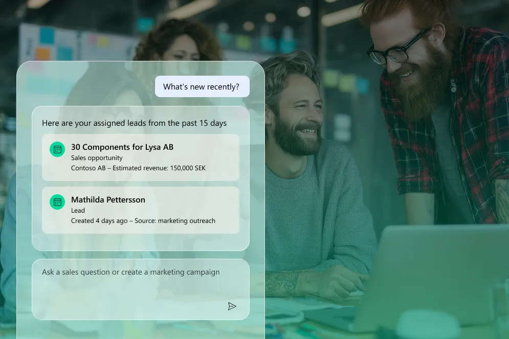 Copilot for sales and marketing